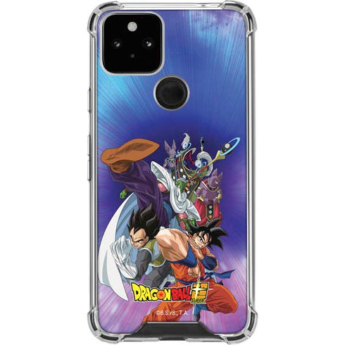 Dragon Ball Super Group Google Pixel 5 Clear Case